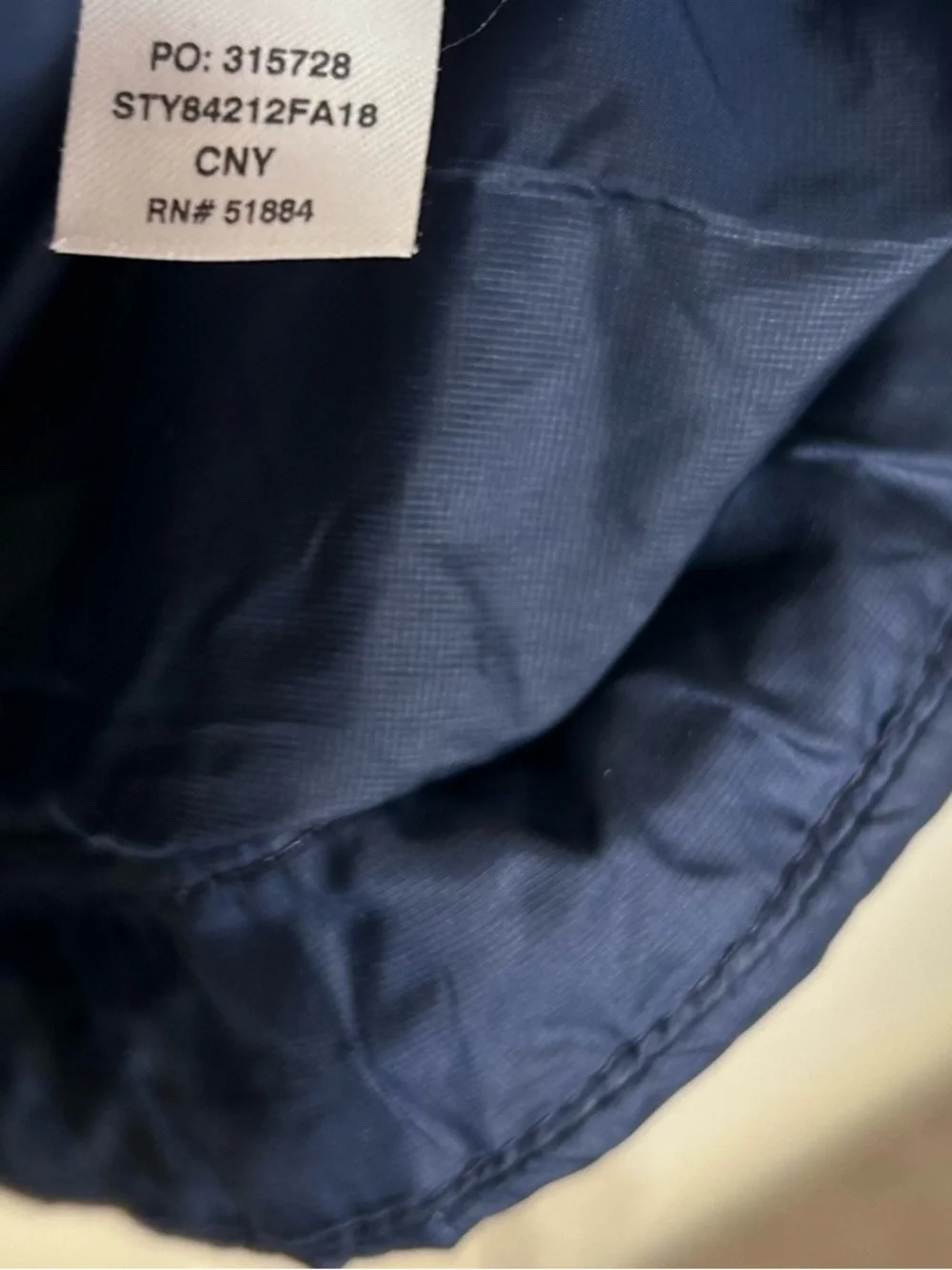 Patagonia Nano Puff Jacket Full Zip Dark Navy Men’s Size Large STY 84212 - Picture 10 of 16